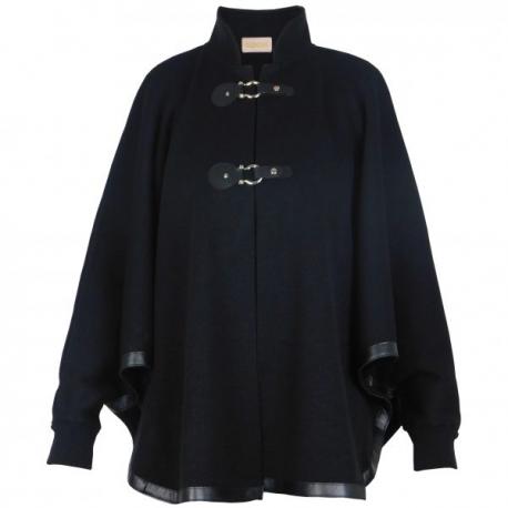 Capa Feminina C/couro Preto