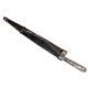 Faca Inox 9" Cabo Inox B.couro C/ponteira