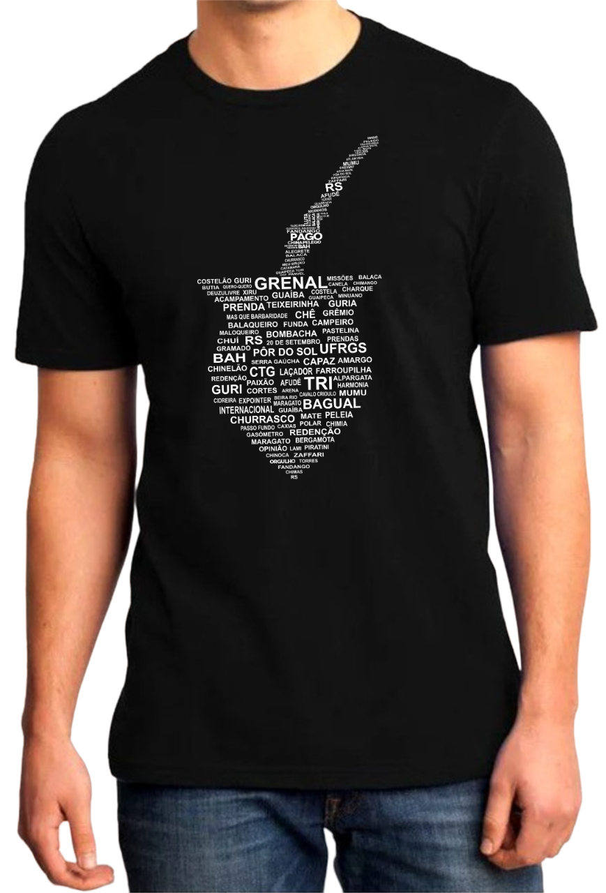 Camiseta Cuia De Chimarrão