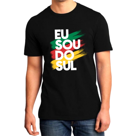 Camiseta Masc. Eu Sou Do Sul