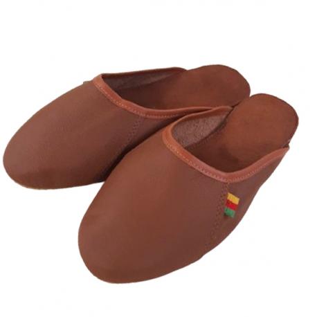 Chinelo De Couro Terra (37-45)