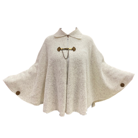 Capa Feminina Off White M/u