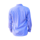 Camisa Masc. Ml Xadrez Branca/azul