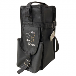 Mateira Bolsa Nylon Preta Tchê Rs