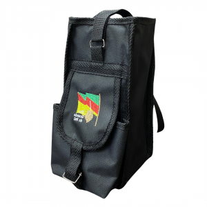 Mateira Bolsa Nylon Preta Bandeira Rs