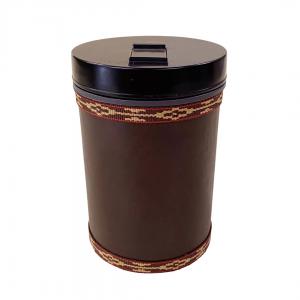 Porta Erva 300g Red. Pvc Forrado Marrom
