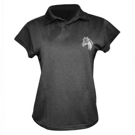 Camisa Polo Feminina (bl) Bord Cavalinho