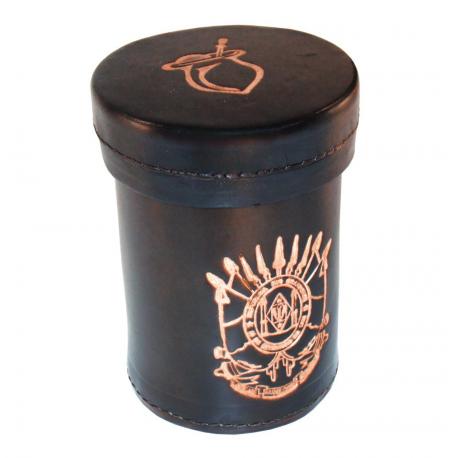 Porta Erva 1/2 Kg Redondo Brasao Marrom