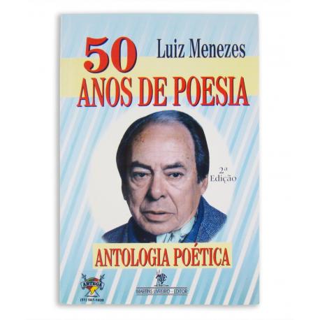 Livro 50 Anos De Poesia - Luiz