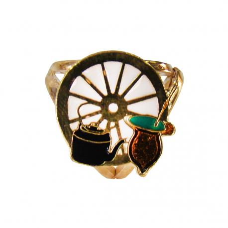 Passador Lenco Gr Roda, Chaleira E Cuia