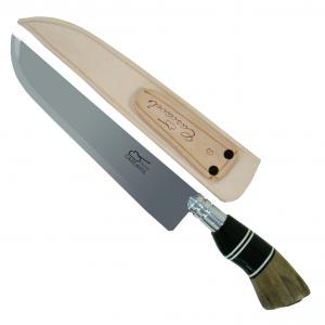 Faca Chifre/madeira Nobre Inox