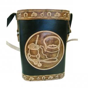 Mateira Bolsa Couro 1l C.chal.boleadeira