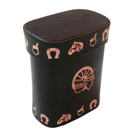 Porta Erva 1/2 Kg Couro Cuia.chal.roda  