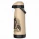 Garrafa Térmica Magic Pump 1,8l Bege Cavalos  
